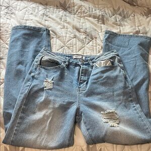 Rue21 Women's Light Blue Boyfriend Jeans